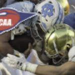 Book, defense help No. 2 Notre Dame beat No. 25 UNC 31-17